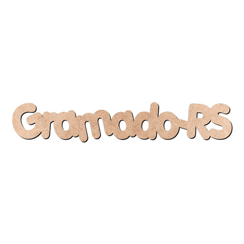 Recorte Gramado-RS / MDF 3mm