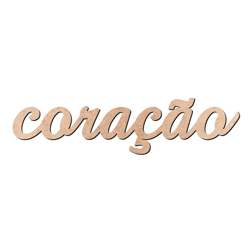 Recorte coração Amaze / MDF 3mm