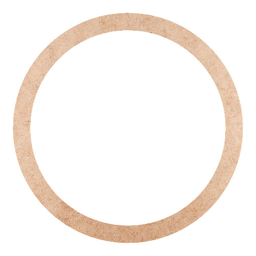 Recorte Moldura Cir 26 cm Borda 2 cm / MDF 3mm