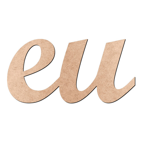 Recorte eu Script Mt Std / MDF 3mm