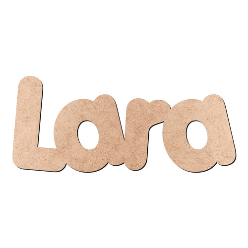 Recorte Lara Porkys / MDF 3mm