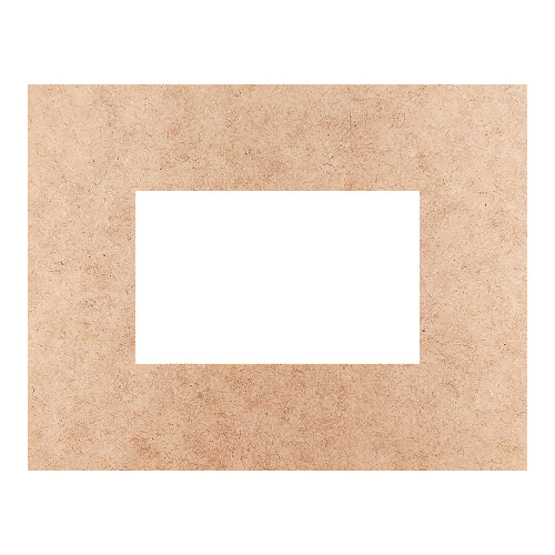 Recorte Mold Ret 17,96 x 23,15 cm B 5 cm / MDF 3mm