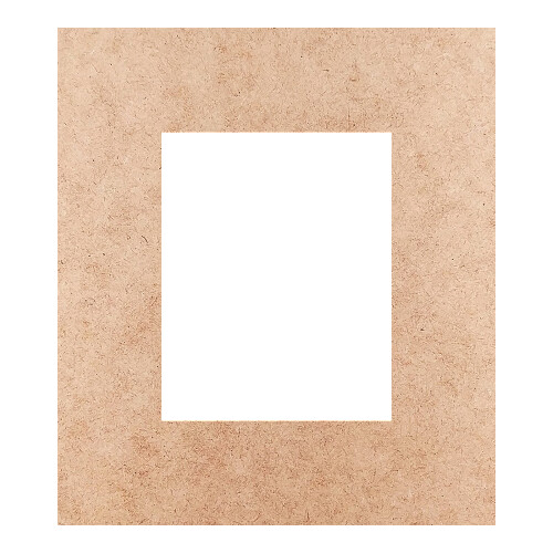 Recorte Mold Ret 37,95 x 33,45 cm B 8 cm / MDF 3mm