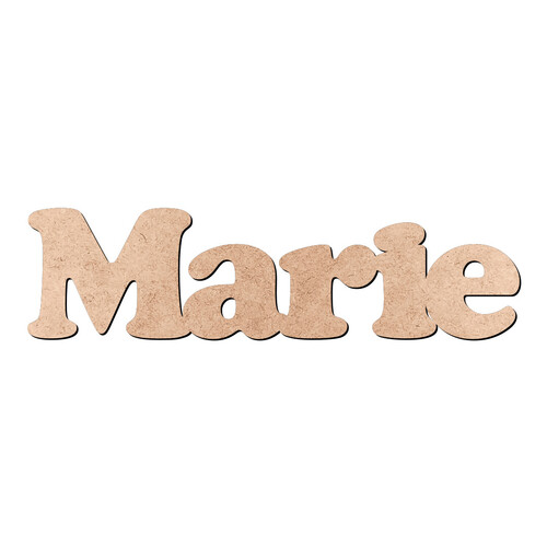 Recorte Marie Cooper Black / MDF 3mm