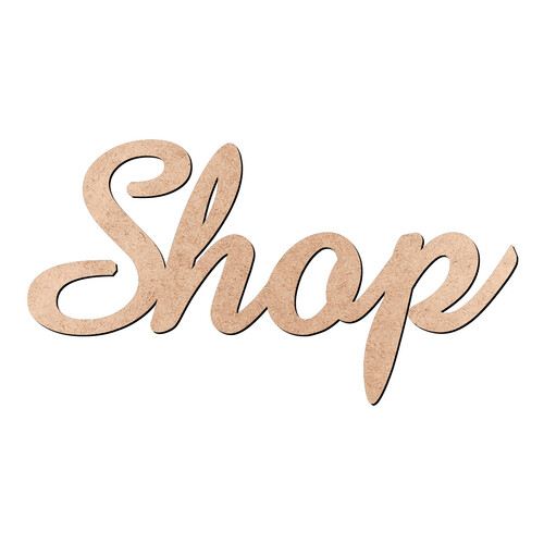 Recorte Shop Amaze / MDF 3mm