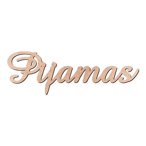 Recorte Pijamas Amaze / MDF 3mm