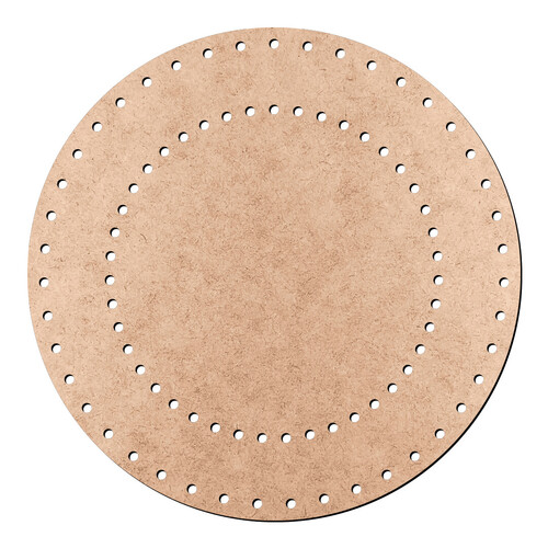 Recorte Placa 15 cm Redonda Furinhos / MDF 3mm