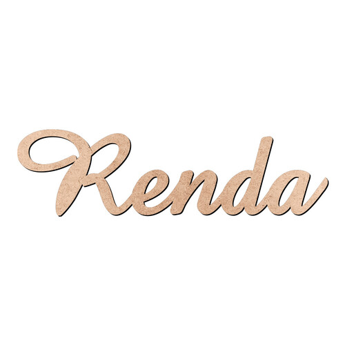 Recorte Renda Amaze / MDF 3mm