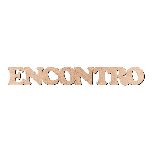 Recorte ENCONTRO Cooper Black / MDF 3mm