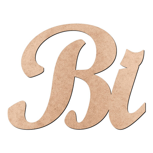 Recorte Bi Script Mt Std / MDF 3mm