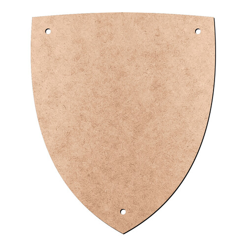 Recorte Escudo Furinhos / MDF 3mm