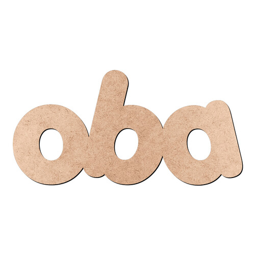 Recorte oba Porkys / MDF 3mm