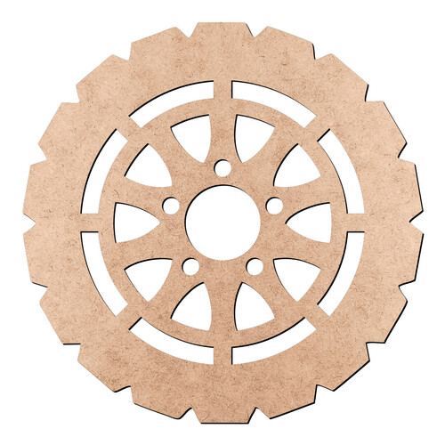 Recorte Pneu Off Road / MDF 3mm