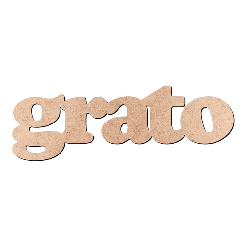 Recorte grato Cooper Black / MDF 3mm