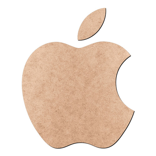 Recorte Apple / MDF 3mm