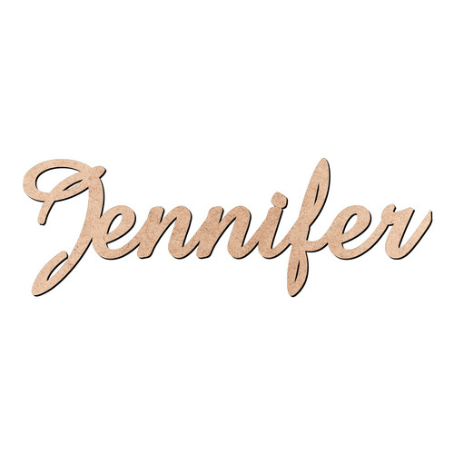 Recorte Jennifer Amaze / MDF 3mm