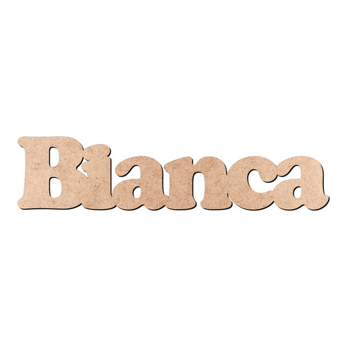 Recorte Bianca Cooper Black / MDF 3mm