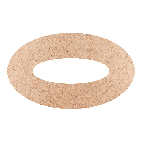 Recorte Moldura Arr 6 x 10 cm Borda 2 cm / MDF 3mm