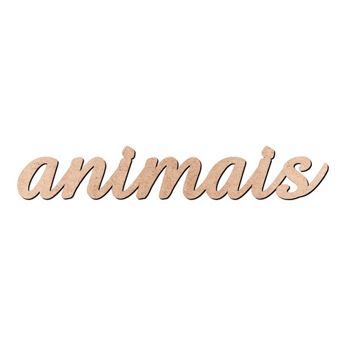 Recorte animais Amaze / MDF 3mm