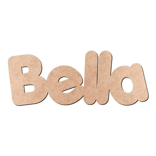 Recorte Bella Porkys / MDF 3mm