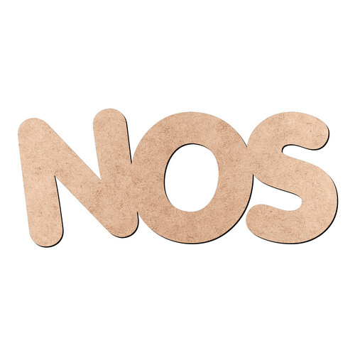 Recorte NOS Porkys / MDF 3mm