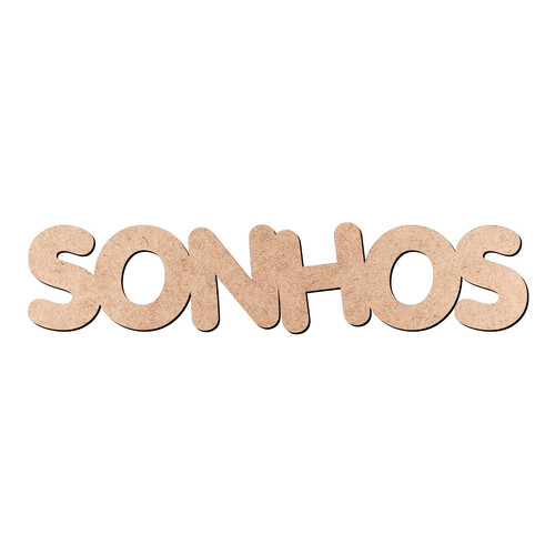Recorte SONHOS Porkys / MDF 3mm