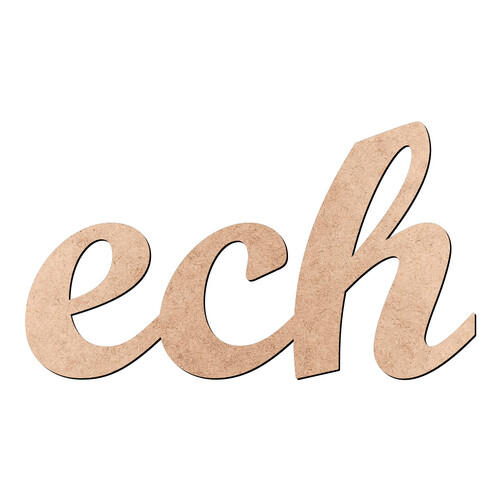 Recorte ech Script Mt Std / MDF 3mm