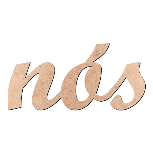 Recorte nós Script Mt Std / MDF 3mm