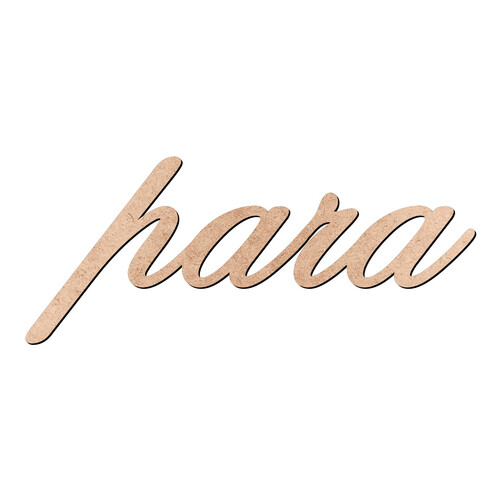 Recorte para Old Script / MDF 3mm