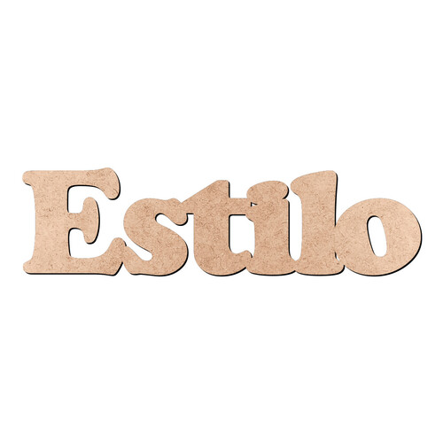 Recorte Estilo Cooper Black / MDF 3mm