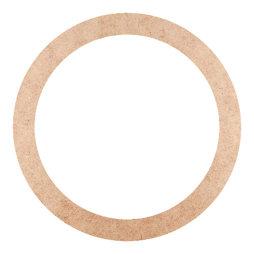 Recorte Moldura Cir 62 cm Borda 6 cm / MDF 3mm