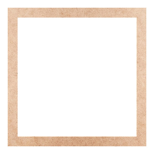 Recorte Moldura Quad 7 cm Borda 0,5 cm / MDF 3mm