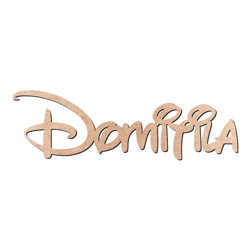 Recorte Domitila Disney / MDF 3mm