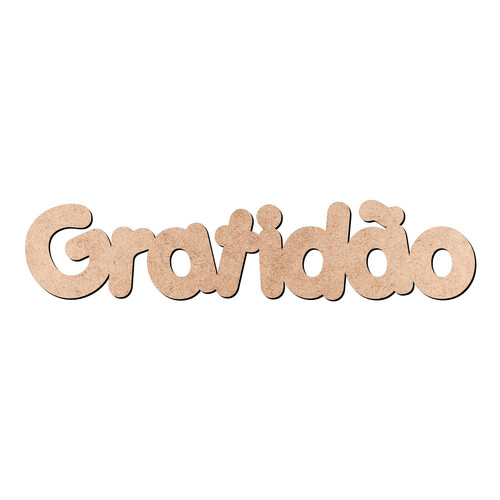 Recorte Gratidão Porkys / MDF 3mm