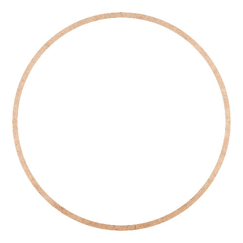 Recorte Moldura Cir 78 cm Borda 2 cm / MDF 3mm