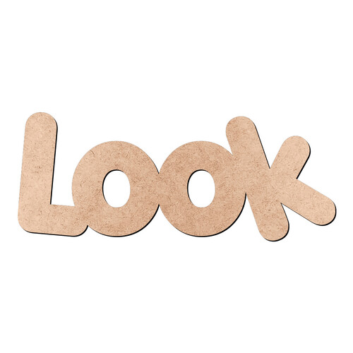Recorte Look Porkys / MDF 3mm