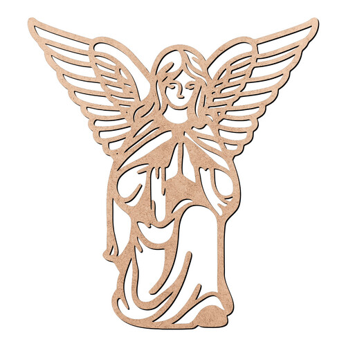 Recorte Anjo Vazado / MDF 3mm
