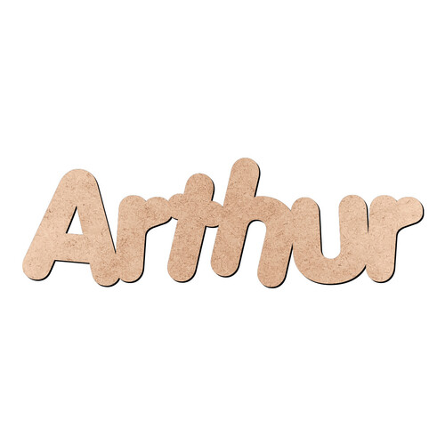 Recorte Arthur Porkys / MDF 3mm