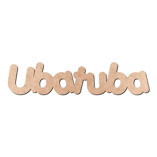 Recorte Ubatuba Porkys / MDF 3mm