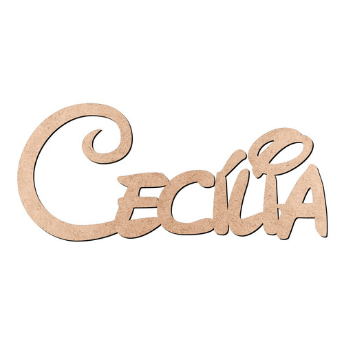 Recorte Cecília Disney / MDF 3mm
