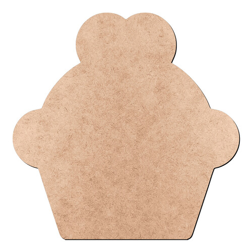Recorte Cupcake / MDF 3mm