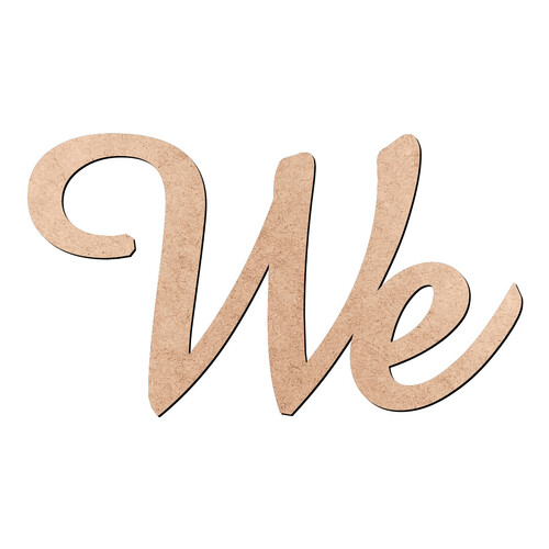 Recorte We Amaze / MDF 3mm