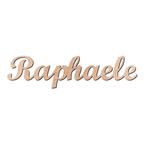 Recorte Raphaele Script Mt Std / MDF 3mm