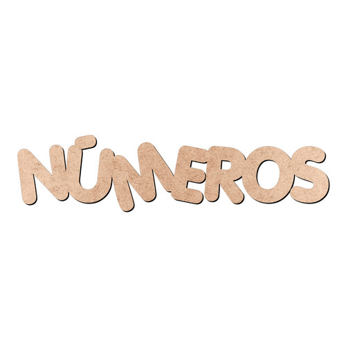 Recorte NÚMEROS Porkys / MDF 3mm