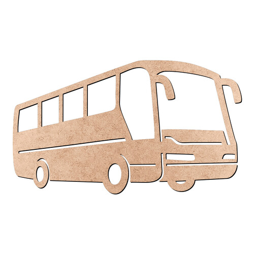 Recorte Ônibus / MDF 3mm
