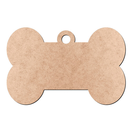 Recorte Pingente Osso / MDF 3mm