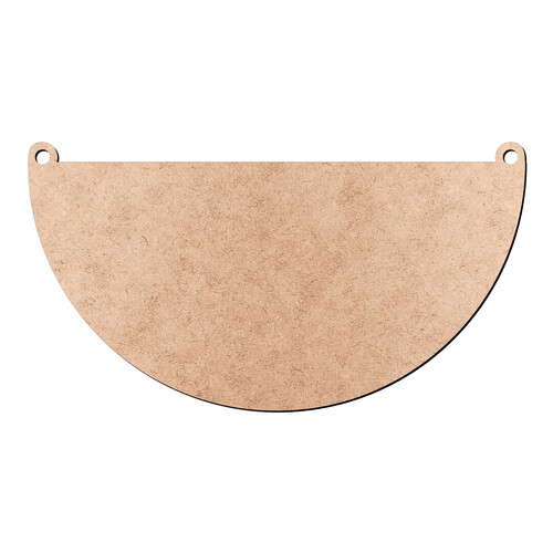 Recorte Pingente Meia Lua / MDF 3mm
