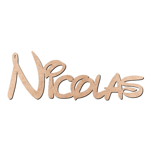 Recorte Nicolas Disney / MDF 3mm