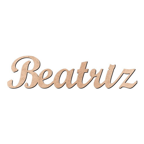 Recorte Beatriz Script Mt Std / MDF 3mm