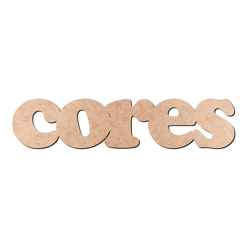 Recorte cores Cooper Black / MDF 3mm
